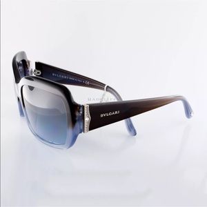 BVLGARI 8952B Sunglasses w/ Swarovski Crystals